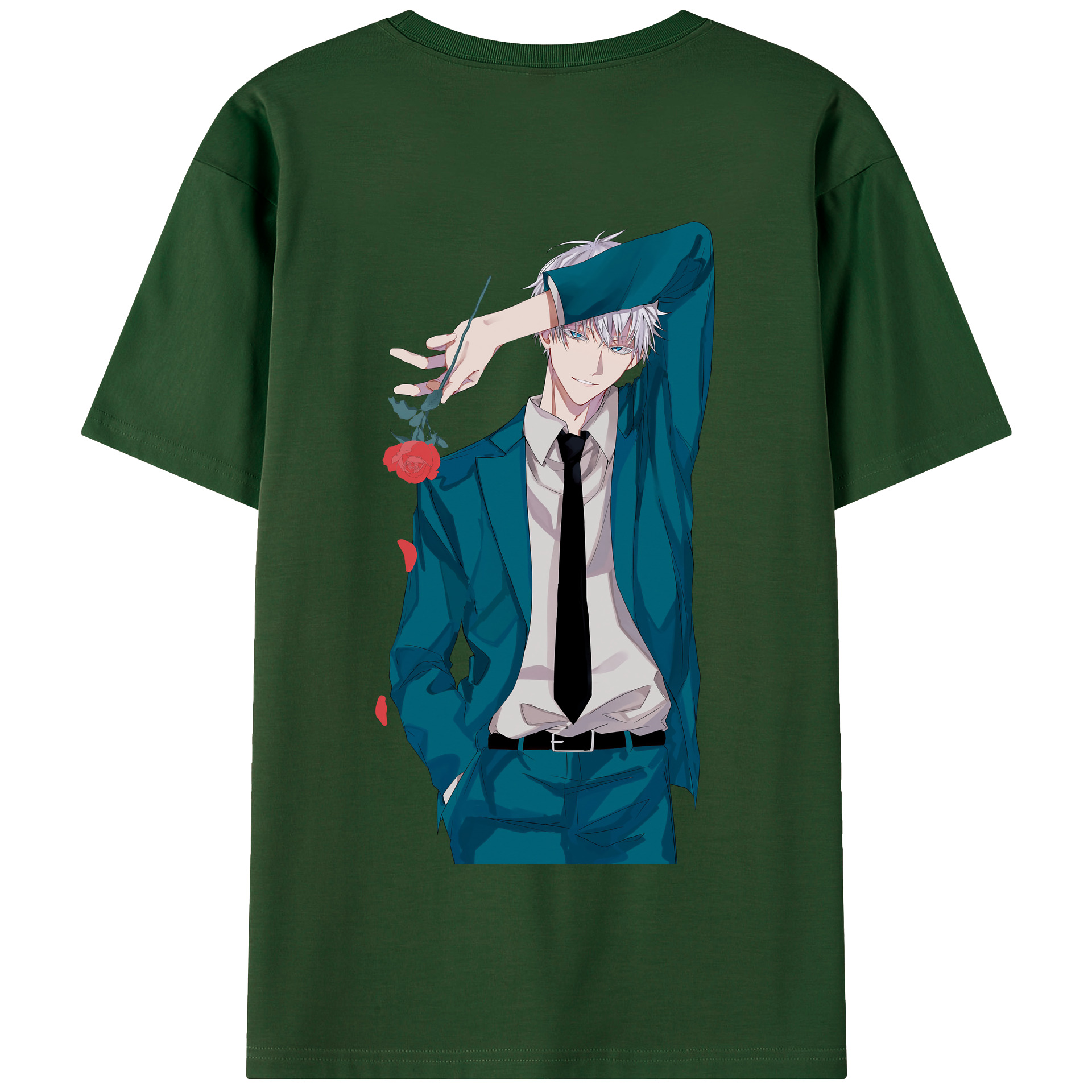 （画像用） 呪術廻戦 Jujutsu Kaisen 綿100％半袖Tシャツ（背面プリント）